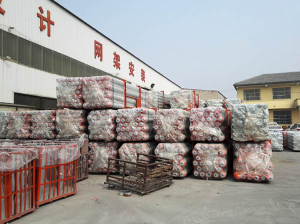 长治网架成品待发