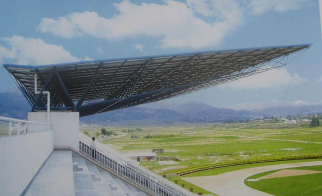 长治体育场看台网架工程